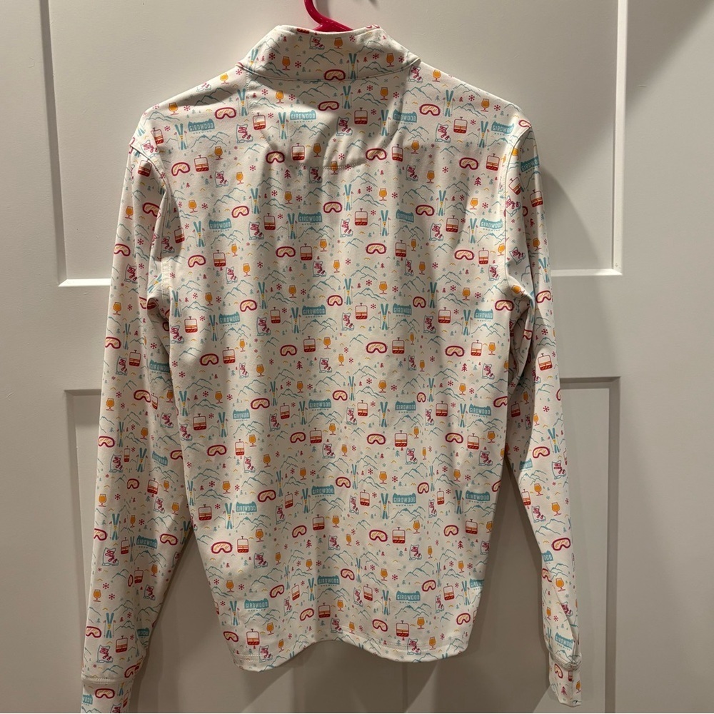 Jack + Sage Ski Snowboard Print 1/4 Zip Pullover - Picture 6 of 6